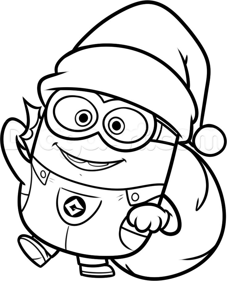 Immagini Minion Natalizi.Come Disegnare Un Minion Babbo Natale Maestro Alberto