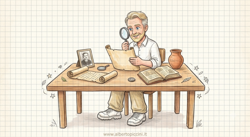 Fonti storiche scuola primaria maestro alberto evidenza