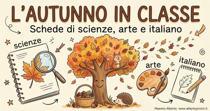 L’autunno in classe: schede di scienze, arte e italiano per la primaria