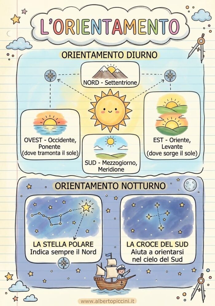 Orientamento maestro alberto infografica
